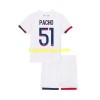 Billiga Fotbollströjor Paris Saint-Germain Willian Pacho 51 Barn Borta tröja 2024/25 Kortärmad